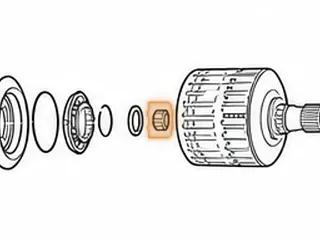 Bushing, ZF8HP45/845RE P4 Planet Sun Gear (Front)(.400" Wide)(1.040"ID) 2012-Up — Part # 319058A