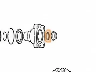 Seal, ZF8HP45/845RE Yoke (Rear) To Nut (1.397"OD)(1.102"ID) 2012-Up — Part # 319084A