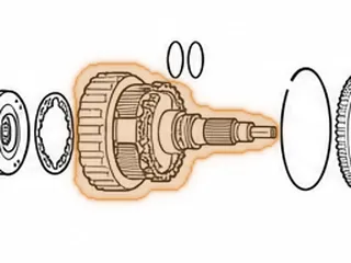 Planet, ZF8HP45/845RE P4 With Output Shaft (4 Gear)(9 3/4" Overall Length)(Bolt On Yoke Type) 2012-Up — Part # 319586A