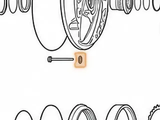 Seal, ZF8HP45/845RE Pump Bolt (.707”OD)(.275”ID) (.040”/.080”Thick) 2012-Up — Part # 319309A
