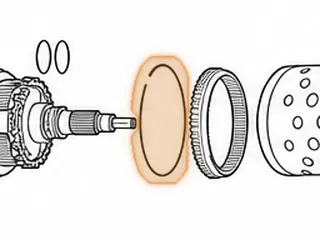 Snap Ring, ZF8HP45/845RE Holds P4 Ring Gear To Output Shell (.056" Thick)(5 5/16"OD) 2012-Up — Part # 319879A