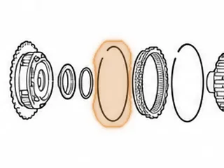 Snap Ring, ZF8HP45/845RE Holds Ring Gear To E/C Clutch Drum (.078"Thick)(5.990"OD) 2012-Up — Part # 319889A