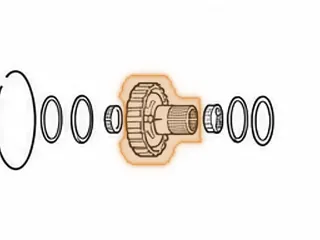 Hub, ZF8HP45/845RE A Clutch (24 Clutch Splines)(.475" Wide)(1.310"ID) 2012-Up — Part # 319674A