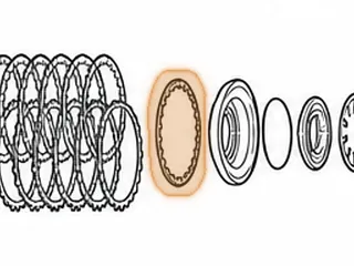 Steel, ZF8HP45/845RE E Clutch (.023")(24 Inner Teeth)(5.447"OD)(Waved) 2012-Up (Also Fits #121) — Part # 319125A
