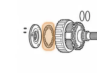 Gasket, ZF8HP45/845RE Bonded Lip Seal To D Clutch Drum… — Part # 319312A