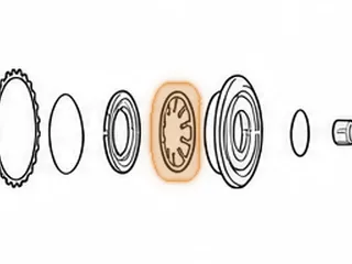 Spring, ZF8HP45/845RE D Clutch Return (.063" Thick)(4.145"OD)(Dished) 2012-Up — Part # 319975A