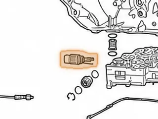 Solenoid, 845RE Park Hold (On Opposite End Of 8 Solenoids) 2012-Up — Part # 319457A