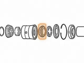 Ball Bearing, ZF8HP55 Pinion Shaft (14 Balls)(1.140"Thick)(1.624"ID)(SKF BKH-0005 AD/O) 2009-Up — Part # 309273A