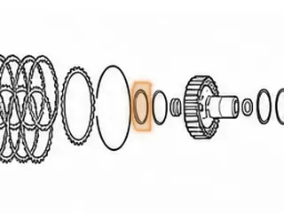 Bearing W/Race, ZF8HP55 A Clutch Hub (Front)(2.653"OD)(.156"Thick) 2009-Up — Part # 309232A