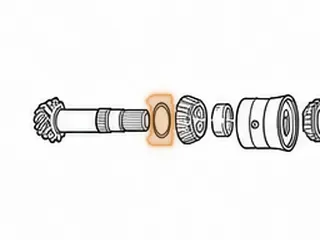 Shim, ZF8HP55 Pinion To Bearing (Selective)(2.350"OD)(1.640"ID) 2009-Up — Part # 309276A