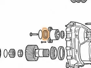 Needle Bearing, ZF8HP55 Rear Pump (2.045"OD) 2009-Up — Part # 309205A