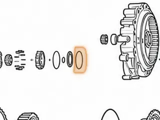 Snap Ring, ZF8HP55 Holds Dished Spring To Pump Cover (.039"Thick)(2.360"OD)(.051"Wide) 2009-Up — Part # 309899A