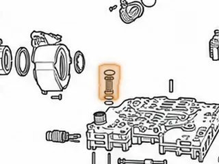 O-Ring, ZF8HP55 Valve Body Neck To Stator (1.215"OD)(.124"Thick)(Top) 2009-Up — Part # 309342A