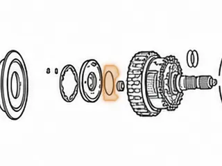 O-Ring, ZF8HP55 D Clutch Piston (Inner) 2009-Up — Part # 309336A