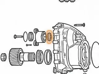 Pump Gear Set, ZF8HP55 Rear Pump Housing (4 Teeth Inner / 5 Teeth Outer Lobe)(.380"Thick) (1.745"OD) 2009-Up — Part # 309531A