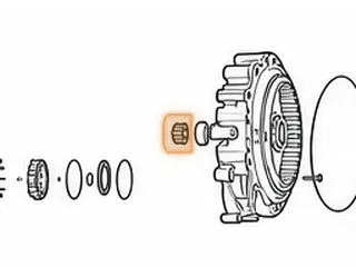 Bushing, ZF8HP55 Stator (Front) (.600"Wide)(1.208"OD) 2009-Up — Part # 309036A