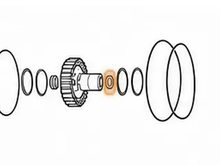 Bushing, ZF8HP55 A Clutch Hub (Rear)(Brass)(1.445"OD) (1.305"ID)(.450"Wide) (2 Straight Grooves) 2009-Up — Part # 309039A