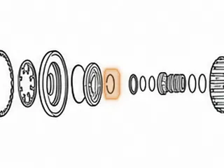 Snap Ring, ZF8HP55 E Clutch Piston To Hub (.113"Thick)(1.830"OD) 2009-Up — Part # 309874A