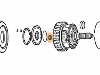 Bushing, ZF8HP55 P4 Planet (.340"Wide)(.875"ID) 2009-Up — Part # 309062A