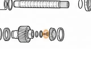 Bolt, ZF8HP55 Output Gear To Output Shaft (T50 Torx)(1.210"Long) 2009-Up — Part # 309798A