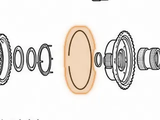 Snap Ring, ZF8HP55 P1 Planet To Output Shell (7.770"OD)(.075"Thick) 2009-Up — Part # 309892A