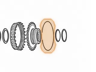 Snap Ring, ZF8HP55 Holds P3 Sun Gear To Ring Gear (.073" Thick)(6.480"OD) 2009-Up — Part # 309868A