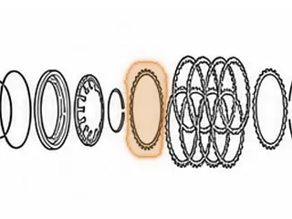 Steel, ZF8HP55 A Clutch (.026") (30 Teeth)(Waved)(Bottom) 2009-Up — Part # 309129A