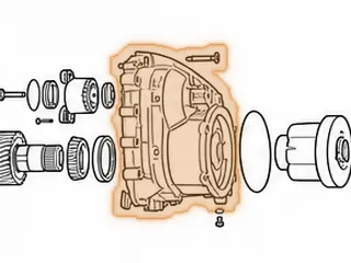 Rear Housing, ZF8HP55 (Aluminum) 4x4 (15 Bolts To Case)(6 Bolt Rear Cover) (Cast #1084 437 086A)(5 3/4" Long) 2009-Up — Part # 309759A