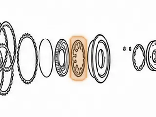 Spring, ZF8HP55 D Clutch Return (.077")(4.960"OD)(12 Fingers) 2009-Up — Part # 309975A