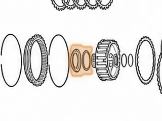 Bearing W/Race, ZF8HP55 P3 Planet To E Clutch Hub (.155"Thick)(2.650"OD)(2.010"ID) 2009-Up — Part # 309251A