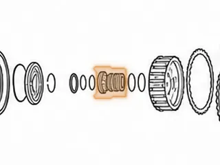 Hub, ZF8HP55 C Clutch (Inner) (W/2 Inner & 2 Outer O-Rings) 2009-Up — Part # 309570-1A