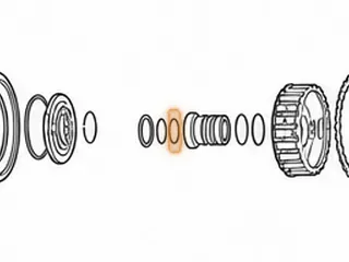 O-Ring, ZF8HP70 C Clutch Outer Hub To Input Shaft (Rear)(1.880”OD)(.105”Thick) 2009-Up — Part # 329357AB