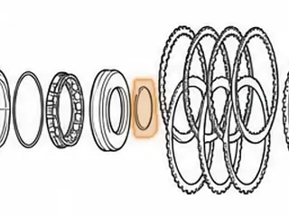 Snap Ring, 8L90 1-3-5-6-7 Piston Spring (3.045"OD) (.068"Thick) 2015-Up — Part # 334877B