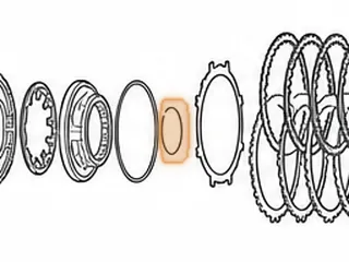 Snap Ring, 8L90 Holds 2-3-4-6-8 Piston In Drum (2.630"OD) (.081"Thick) 2015-Up — Part # 334862B