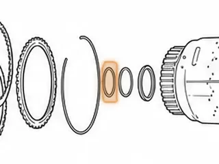 Bearing W/Races, 8L90 1-3-5-6-7 Drum (Rear)(2.553"OD)(1.815"ID)(.147"Thick) 2015-Up — Part # 334233B