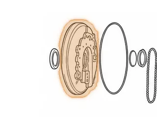 Front Cover, 8L90 To Stator (Aluminum)(11 Bolts) 2015-Up (Cast # 24272659 & 24262660) — Part # 334510-1B