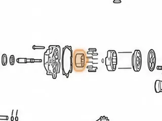 Rotor, 8L90 Pump (12 Vane)(.708"Thick) 2015-Up — Part # 334532B