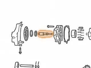 Shaft, 8L90 Pump (3.036" Long) 2015-Up — Part # 334671B