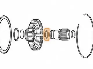 Bushing, 8L90 Reaction Sun Gear (Front)(.355"Wide) (1.540"OD)(Babbit) 2015-Up — Part # 334056B