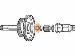 Bushing, 8L90 Output Planet (Rear) 2015-Up — Part # 334058-1B