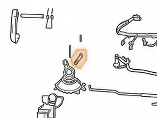 Rollpin, 8L90 Manual Lever (1"Long)(.165"OD) 2015-Up (Holds Manual Lever To Case) — Part # 334991-5B