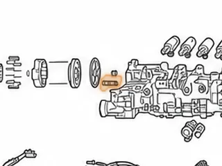 Oil Baffle, 8L90 Pump Shaft To Valve Body (.375"ID) 2015-Up — Part # 334699B