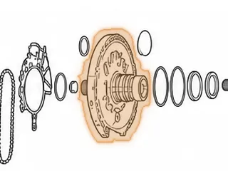 Stator Tube, 8L90 (Aluminum)(54 Spline)(9 Bolts To Case) (11 Bolts To Cover) (Cast # 24272654) 2015-Up — Part # 334529B