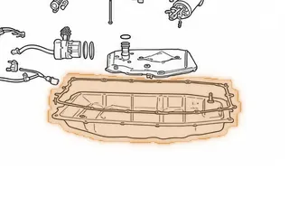 Pan, 8L90 Bottom (15 Bolts) (Has Fluid Check Plug In Stepped Corner) 2015-Up — Part # 334765B