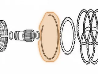 Snap Ring, 8L90 Holds 1-2-3-4-5-Reverse Clutch In Case (2.59mm) (8 1/2"OD) 2015-Up — Part # 334885BC