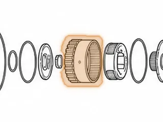 Ring Gear, 8L90 Direct/Overdrive Planet (21 Lugs)(79 Teeth Left Angle)(4.985"OD)(2.570"Tall) 2015-Up — Part # 334590B