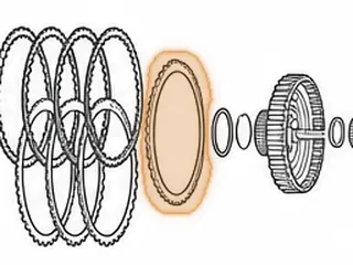Pressure Plate, 8L90 1-2-7-8-Reverse Clutch (C4)(Top)(.213"Thick)(28 Teeth) (7 15/16"OD) (Stepped) 2015-Up — Part # 334150B