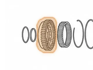 Hub, 8L90 1-2-3-4-5-Reverse Clutch (48 Outer Teeth)(27 Inner Lugs) 2015-Up — Part # 334577B