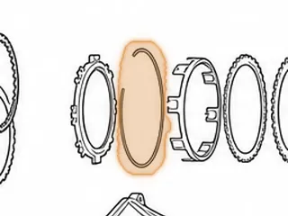 Snap Ring, 8L90 Holds Pressure 4-5-6-7-8-Reverse Plate In Drum (3.89mm)(7 11/16"OD) 2015-Up — Part # 334861BG
