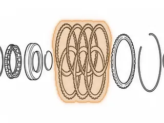 Steel, 8L90 1-3-5-6-7 Clutch (C1)(.110"Thick)(36 Teeth)(6 1/4"ID) 2015-Up — Part # 334128B